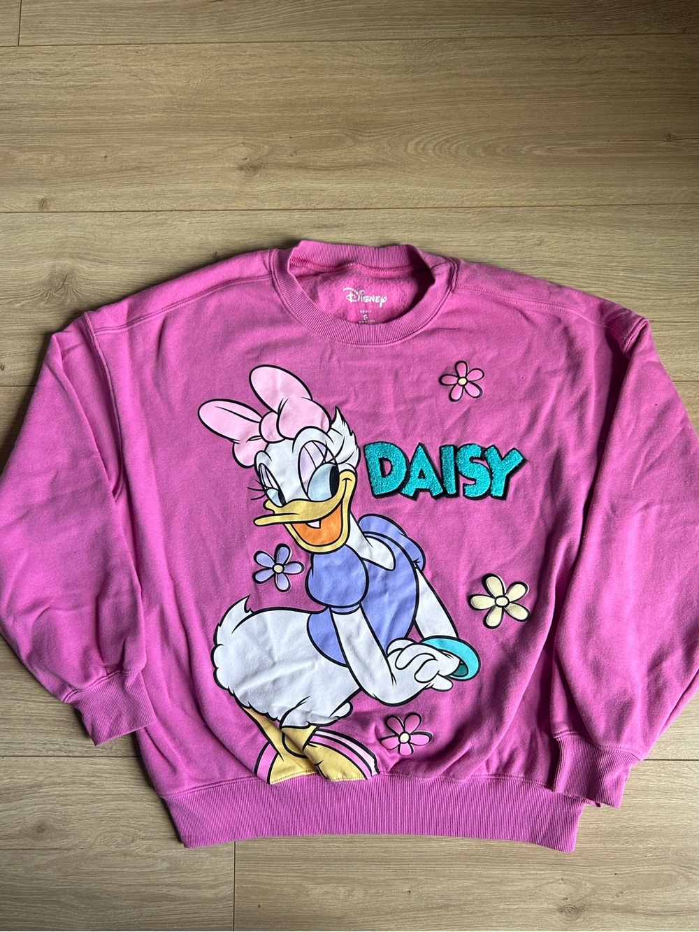 Disney Pink Daisy Duck Retro Pullover